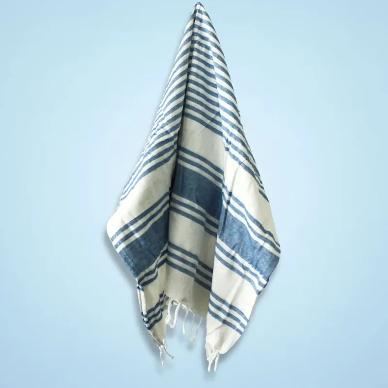 Toalla Spa Hammam - Azul Océano - 90x170cm