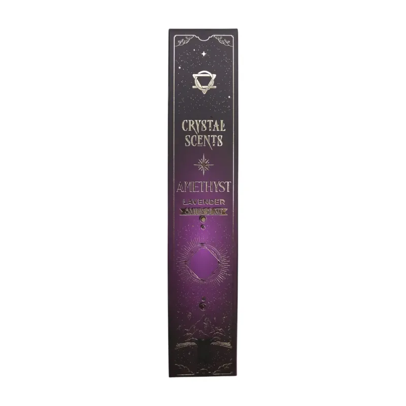 Incienso Smudge con fragancia de amatista - Lavanda