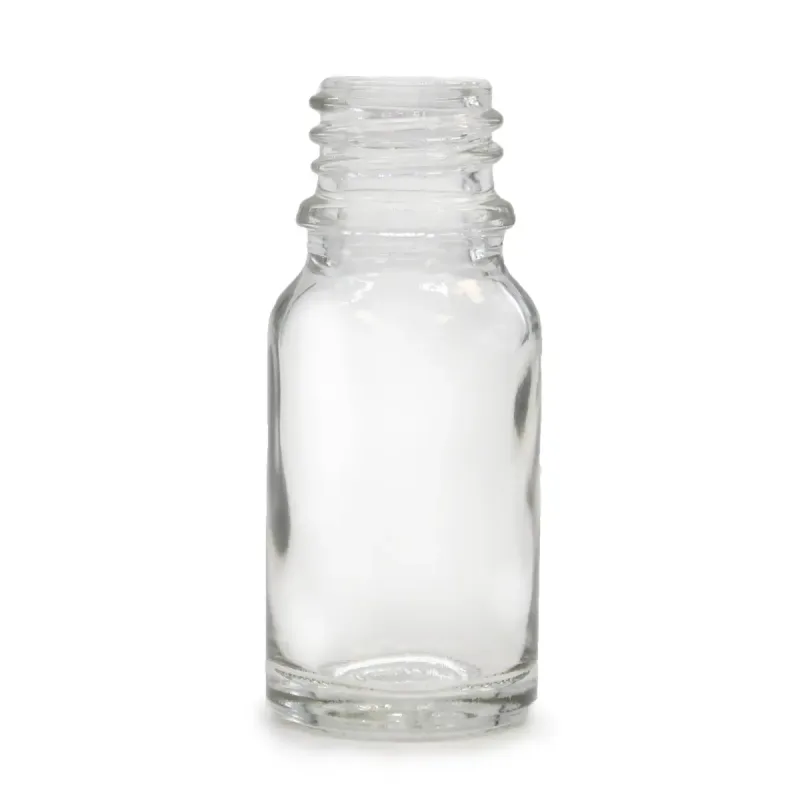 Botella transparente de 10 ml