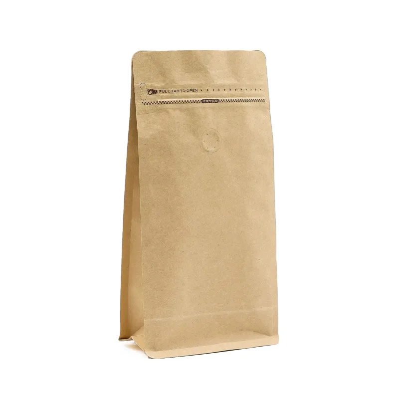 Bolsa de Café Mediana con Ventana - 13.5x26.5cm (500gm)