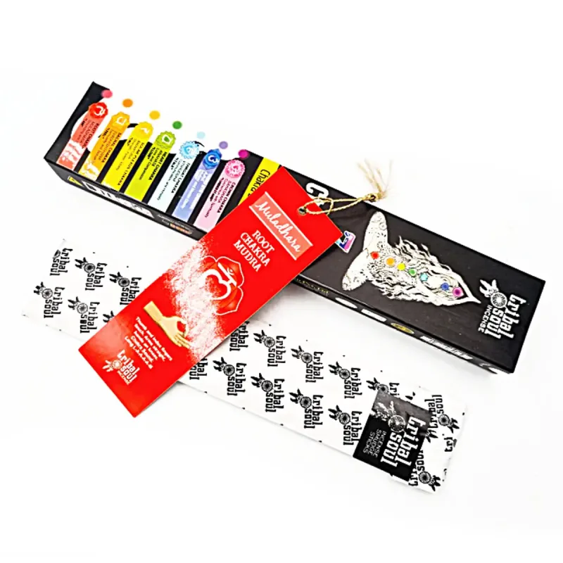 Tribal Soul Incense Sticks - 7 Chakras con mensajes