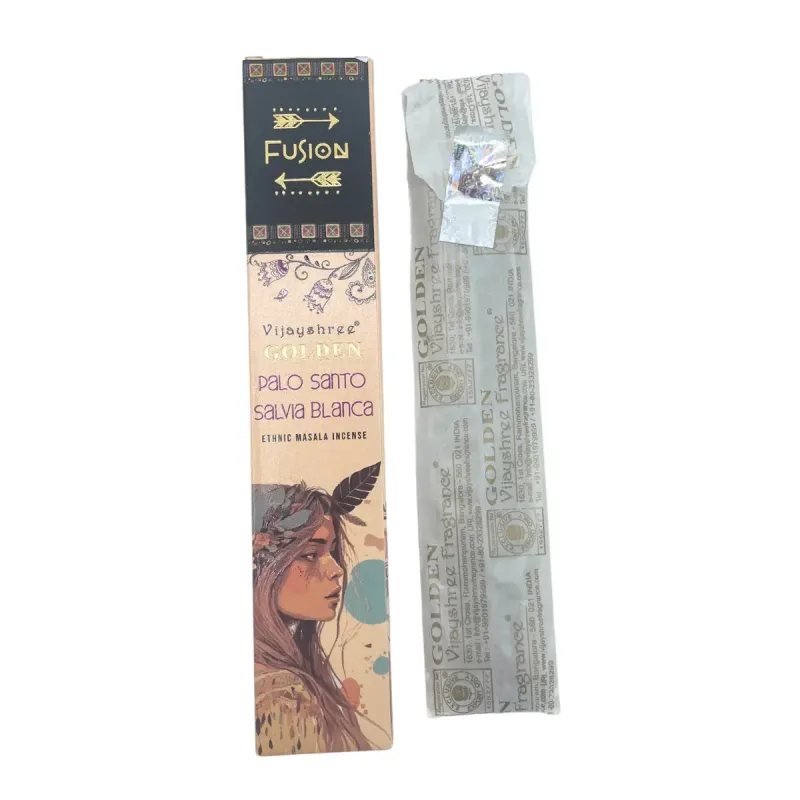 15g Palo Santo Dorado y Salvia Blanca