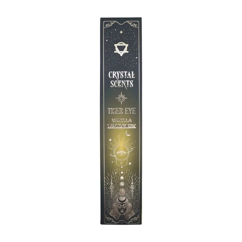 Ojo de Tigre Fragancias de Cristal Incienso de Purificación - Vainilla