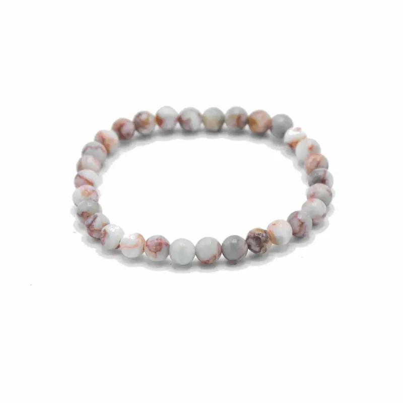 Pulsera de manifestación de piedras preciosas - Piedra de araña de sangre - Lazos familiares