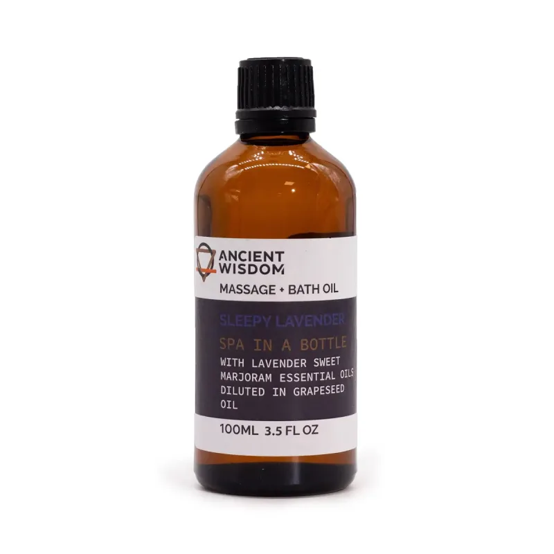 Aceite de Masaje 100ml - Lavanda soñolienta