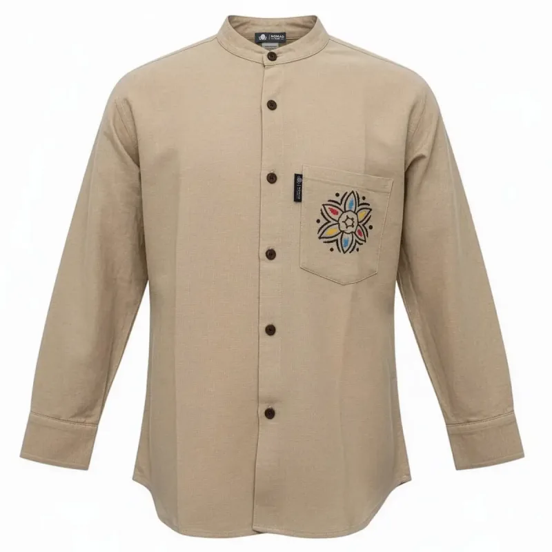 Nomad Sari Kathmandu Camisa - Piedra - XL