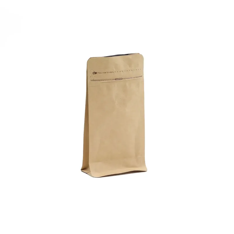 Bolsa de café pequeña con salida de aroma - 9x18cm (125gm)