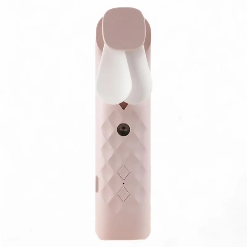 Ventilador y Pulverizador Facial Rosa - USB