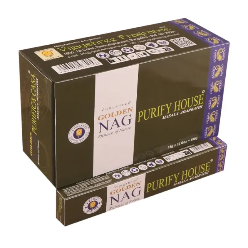 15g Golden Nag - Purificar Casa