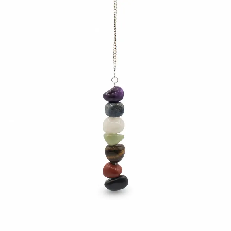 Siete Tumble Chakra - Péndulo de Almas que se Alinean