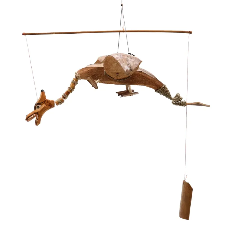 Dragón Volador Natural 37cm