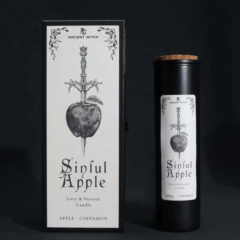 Velas Purificadoras de Brujas Antiguas - Manzana pecaminosa