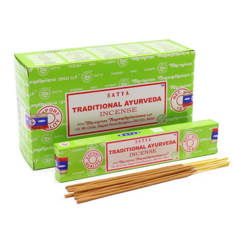 Varillas de Incienso Satya 15gm - Tr.Ayurveda