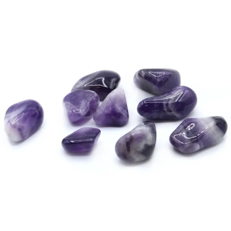 L Tumble Stones - Amatista vetada