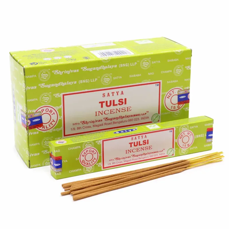 Varillas de Incienso Satya 15gm - Tulsi