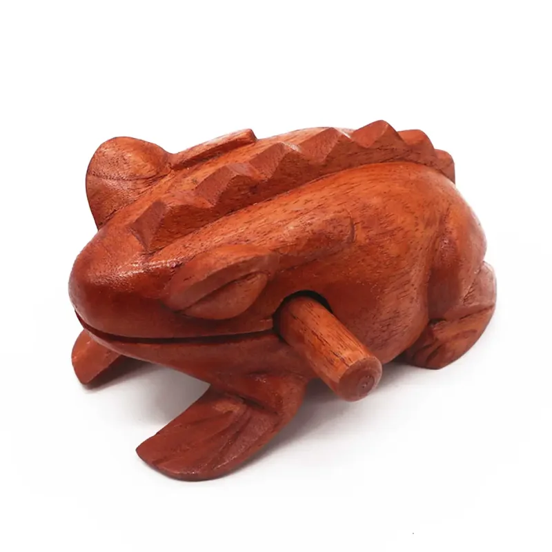 Rana de madera crocante grande