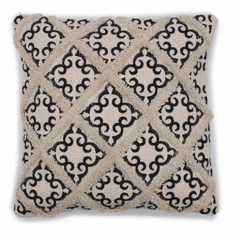 Funda de Cojín Clásico - Cuadrados Grandes y Estampados - 45x45cm