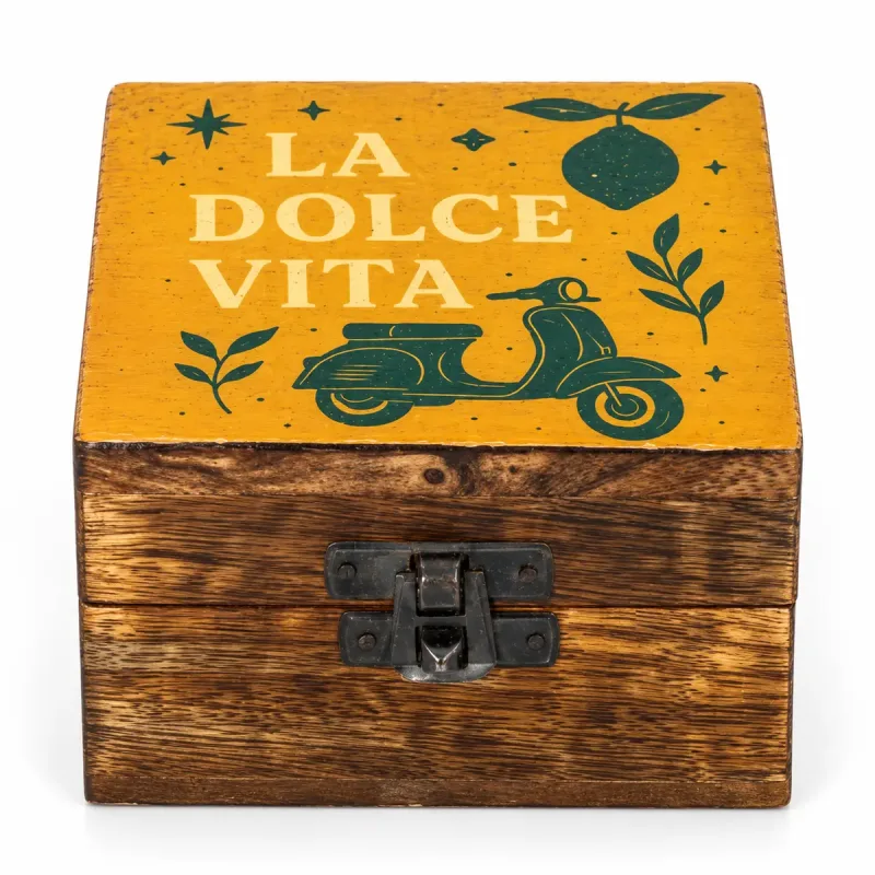 Pequeña caja esmaltada - La Dolce Vita