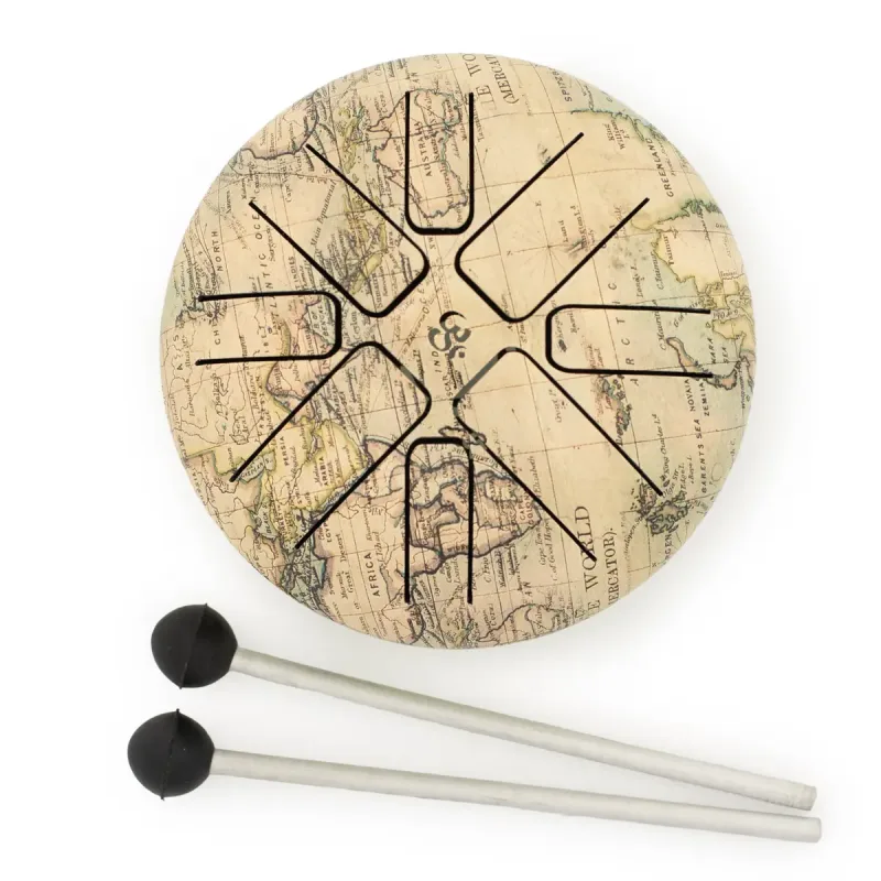 Pequeño Hapi Drum Atlas- 13x9cm