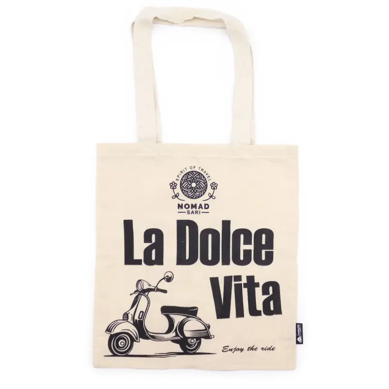 Bolso Básico Icónico - La Dolce Vita - (40x36cm) - Natural 4oz