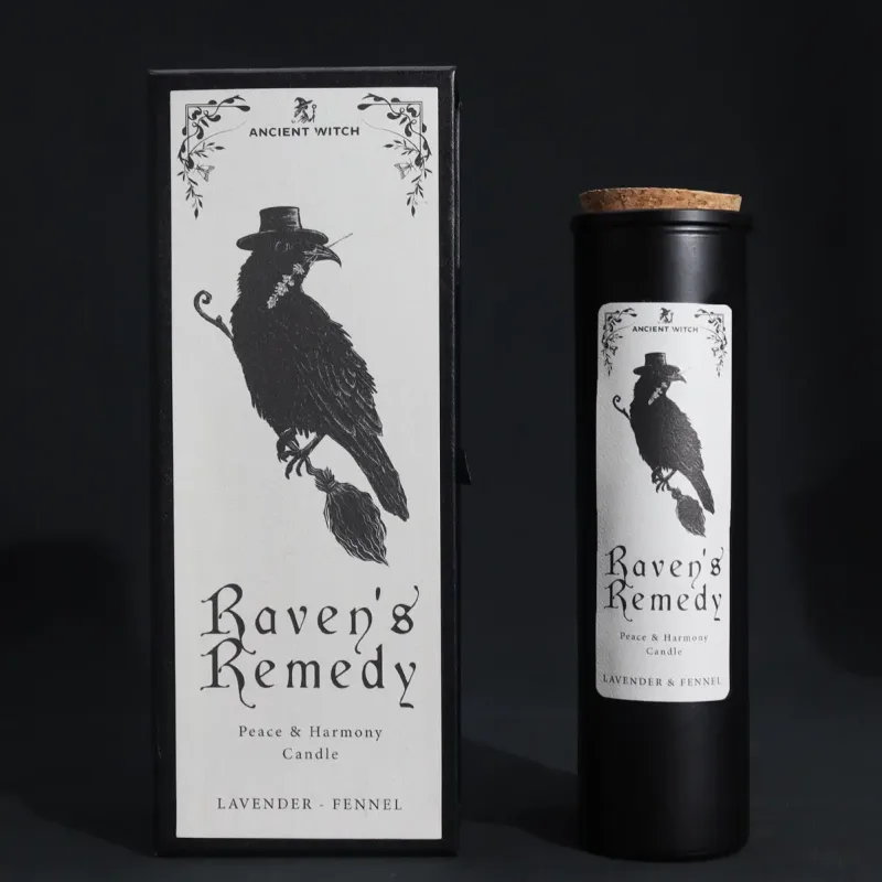 Velas Purificadoras de Brujas Antiguas - Remedio de los cuervos