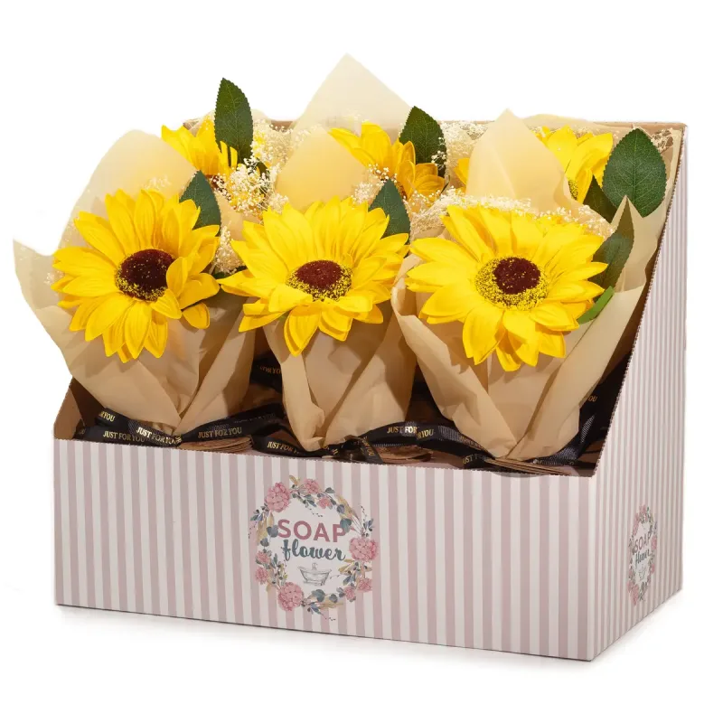 Flor de jabón - Girasol individual