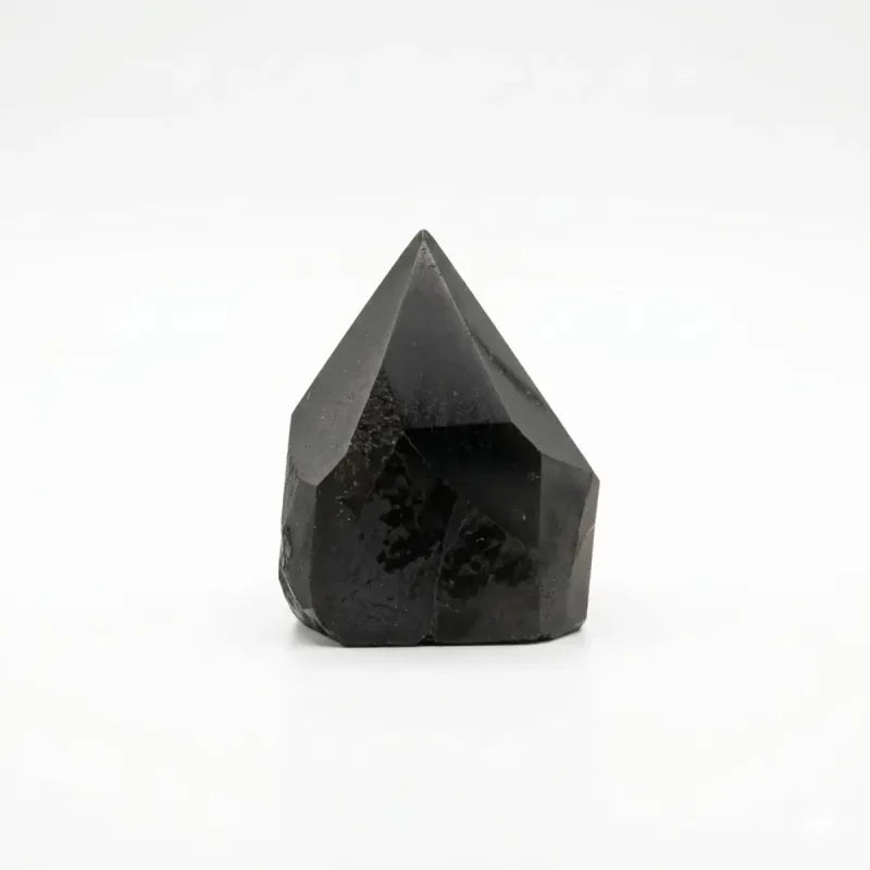 Puntas pulidas de piedra preciosa - turmalina india  (aprox. 5-6 piezas)