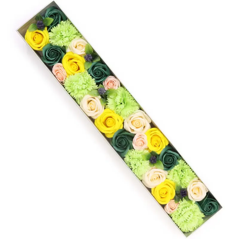 Caja Extra Larga - Celebraciones de Primavera - Amarillo y Verdes