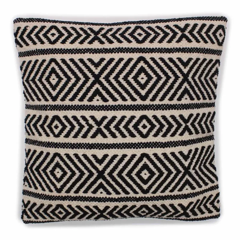 Funda de Cojín Clásico - Diseño Tribal - 45x45cm